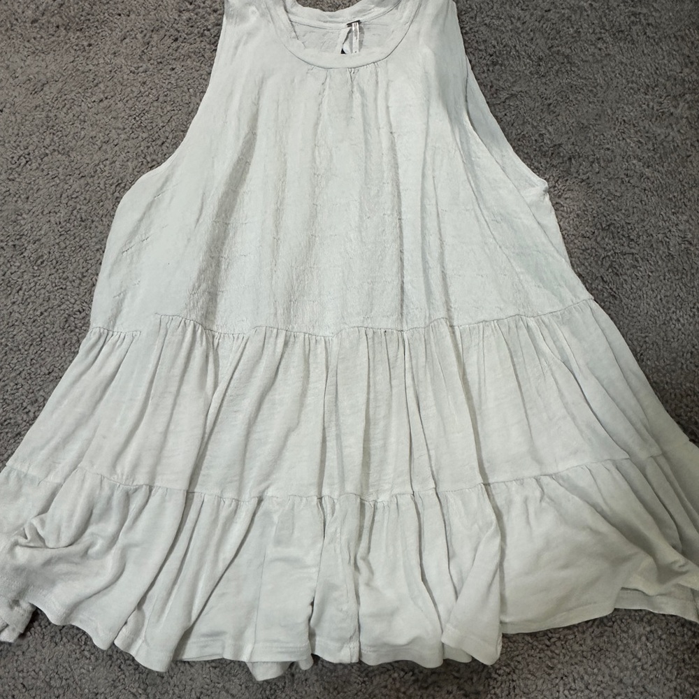 Free People White Tank Top